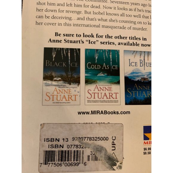 "Ice Storm" By Anne Stuart Paperback Book - Picture 3 of 6